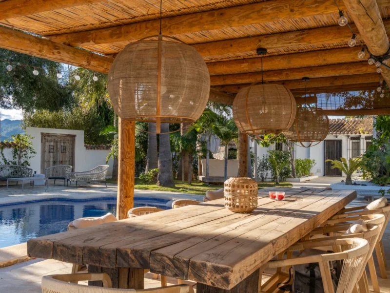 Renovated luxury villa in Dénia, Jesús Pobre with pool and guest apartments