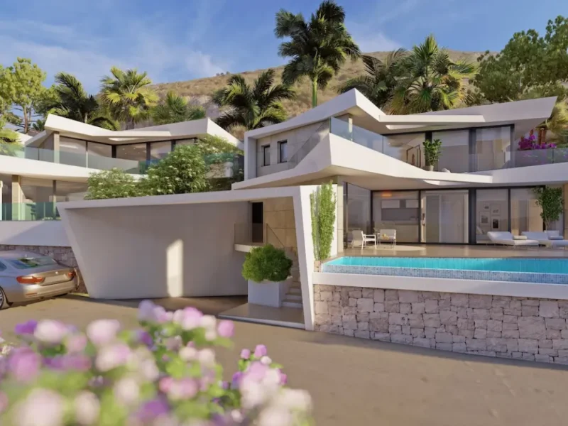 Modern villa with sea views in Benitachell