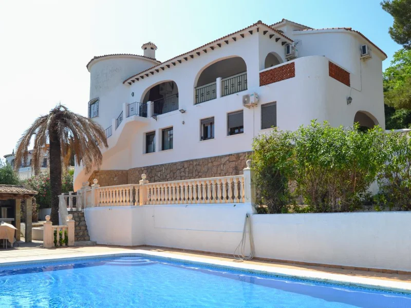 Villa with sea views and guest apartment in Pedreguer, Monte Pedreguer