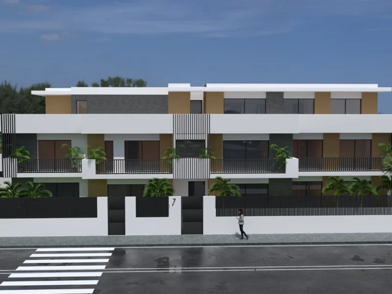 Modern apartment in Jávea Pueblo with communal pool
