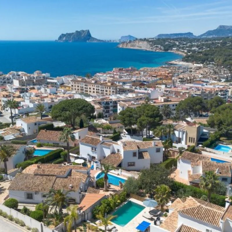 Moraira: Coma de los Frailes - Villas and Apartments Moraira: Coma de los Frailes - Villas and Apartments
