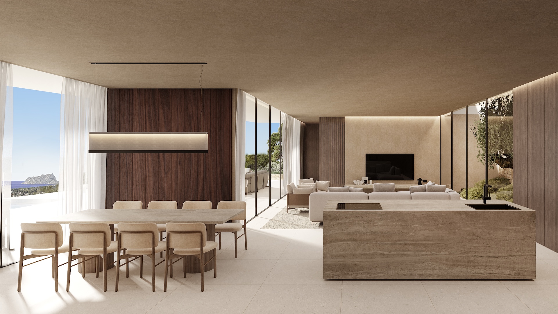 Benissa Villa with Sea Views in Montemar