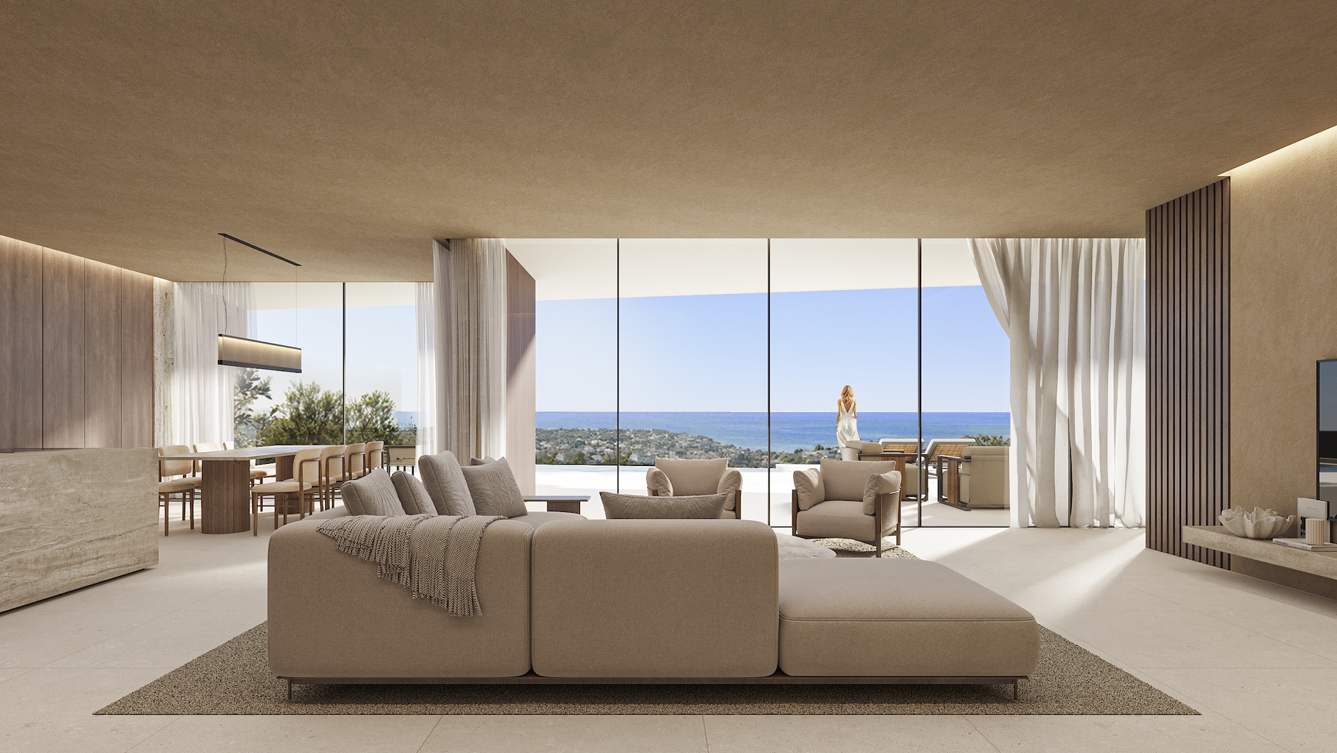 Benissa Villa with Sea Views in Montemar