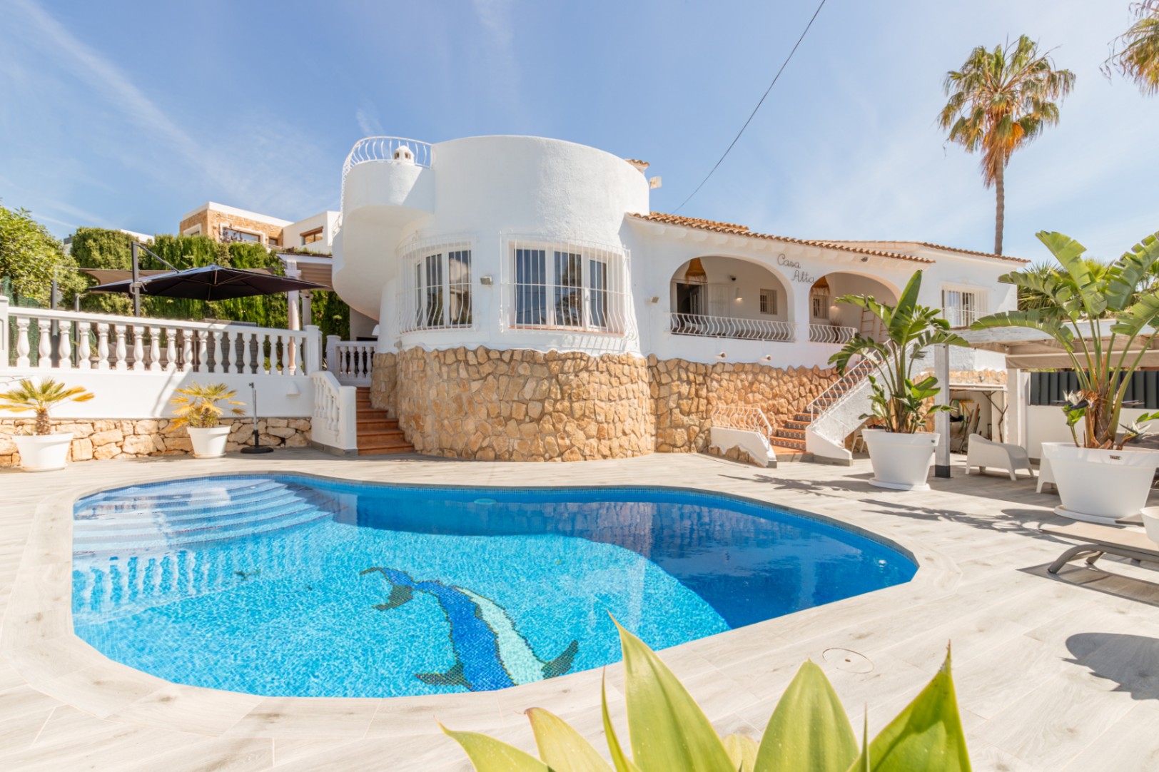 Charming 4-Bedroom Villa with Pool in Moraira