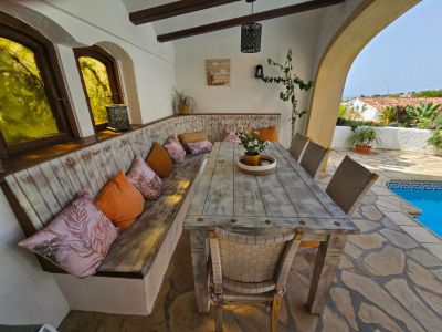 Covered terrace
