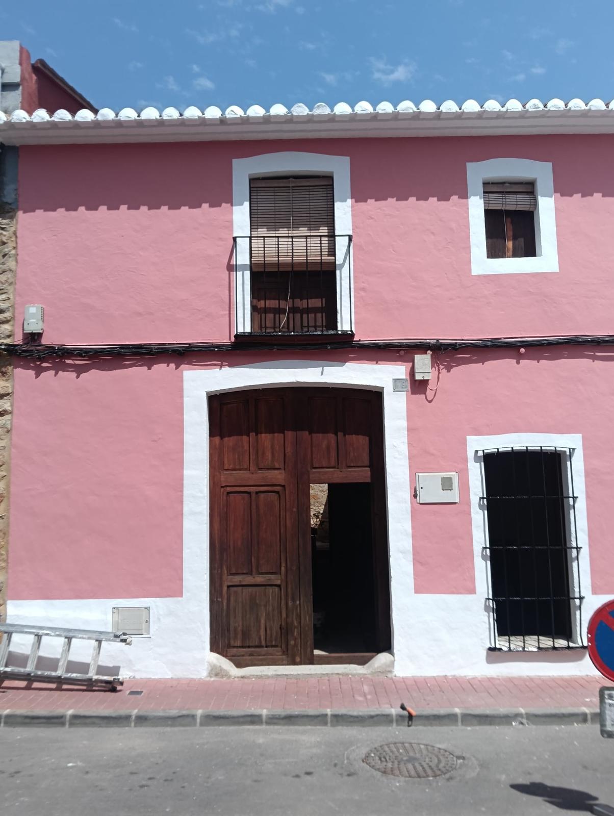 Front facade of the house