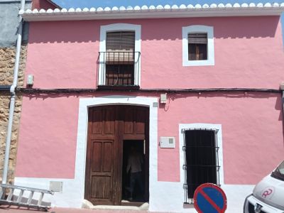 Front facade of the house