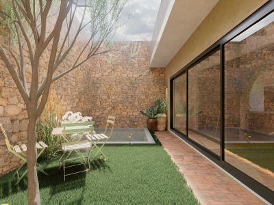 Inner courtyard