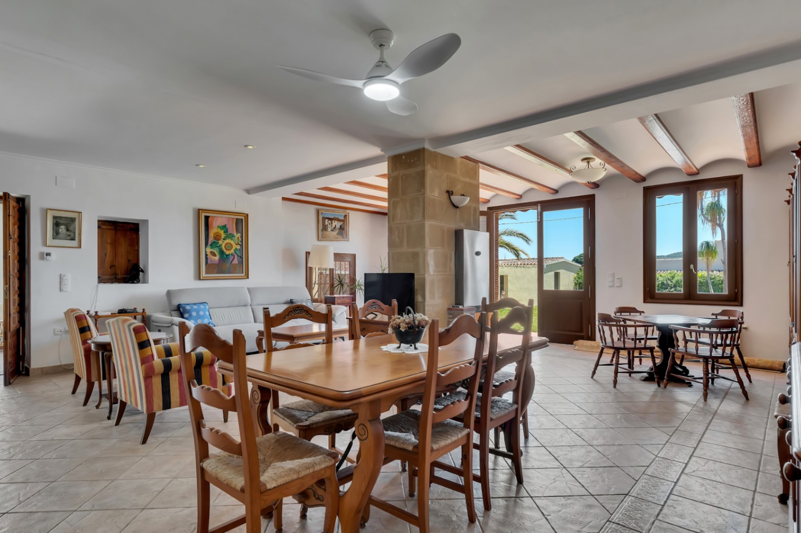 Living and dining room