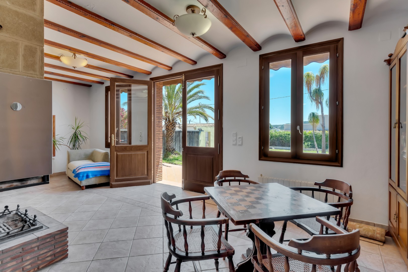 Living room with garden access