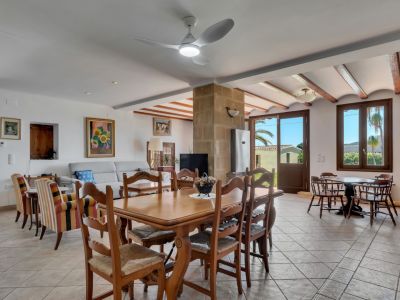 Living and dining room