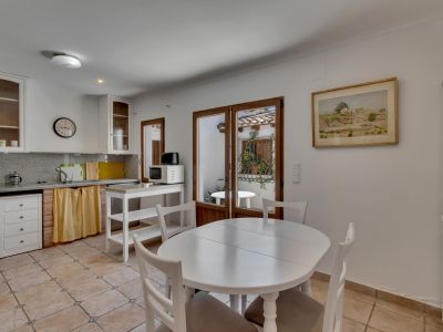 Kitchen and dining area
