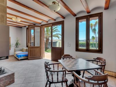 Living room with garden access