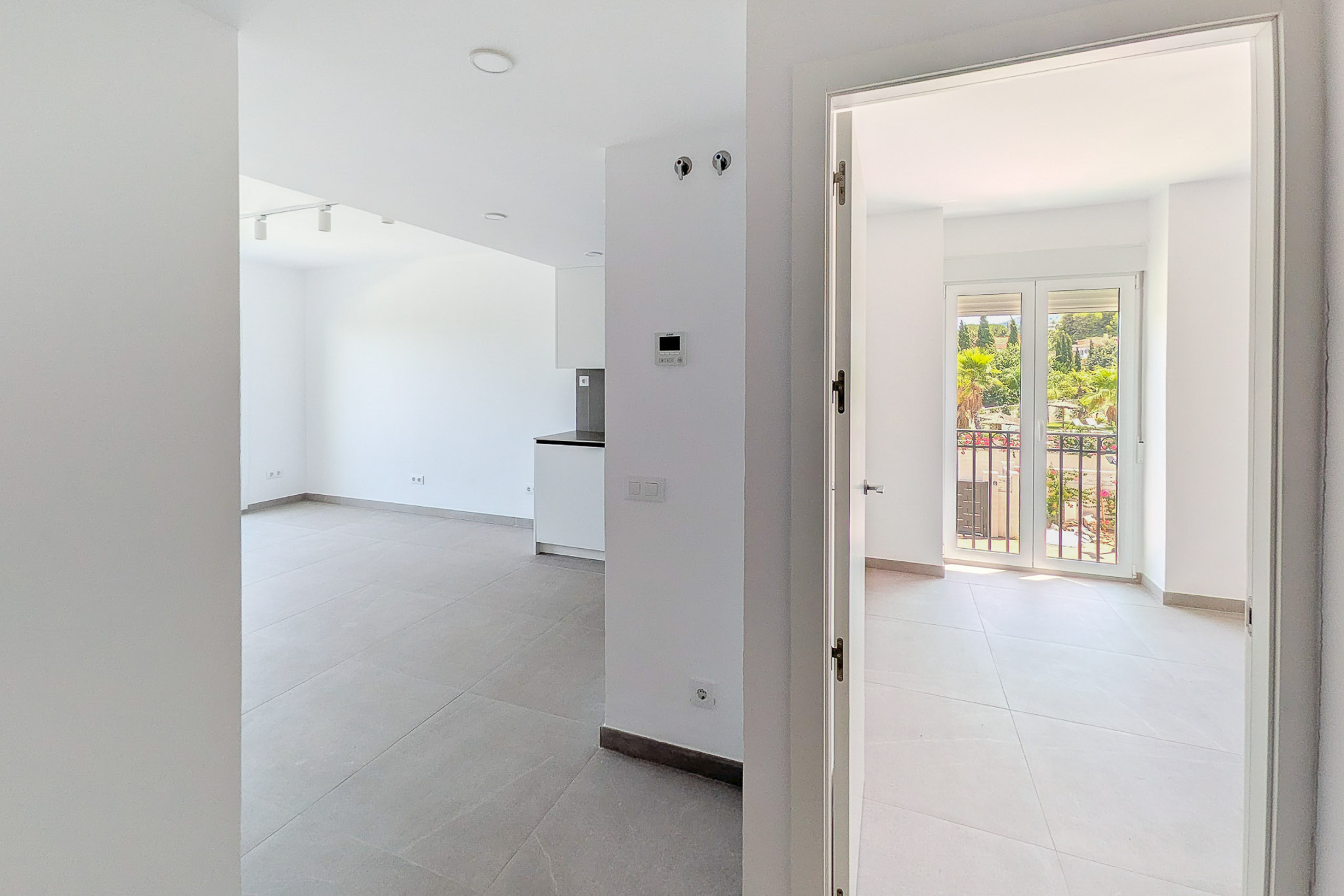 Interior view of the apartment