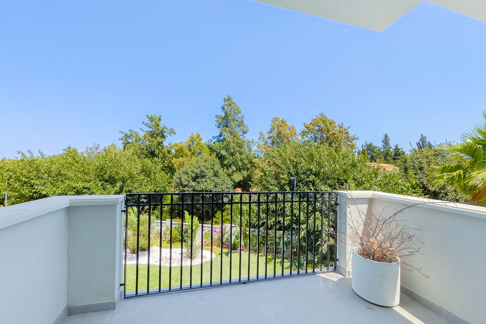 Terrace with garden view