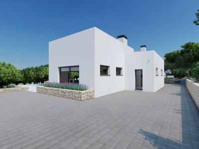 Villa exterior view
