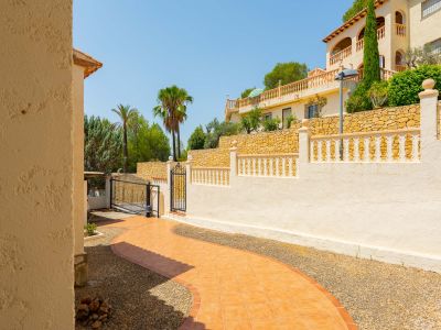 Property entrance and access path