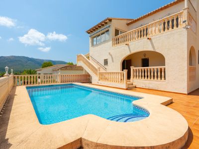 Private swimming pool and terrace