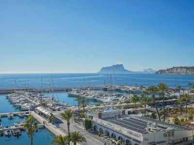 Marina and sea views