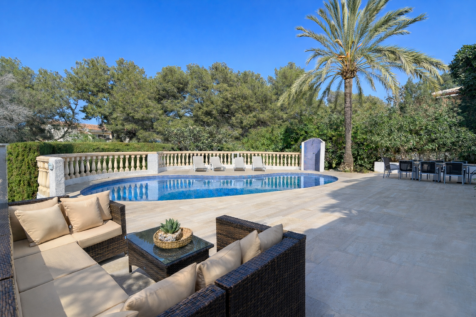 Swimming pool and terrace