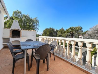 Terrace with barbecue