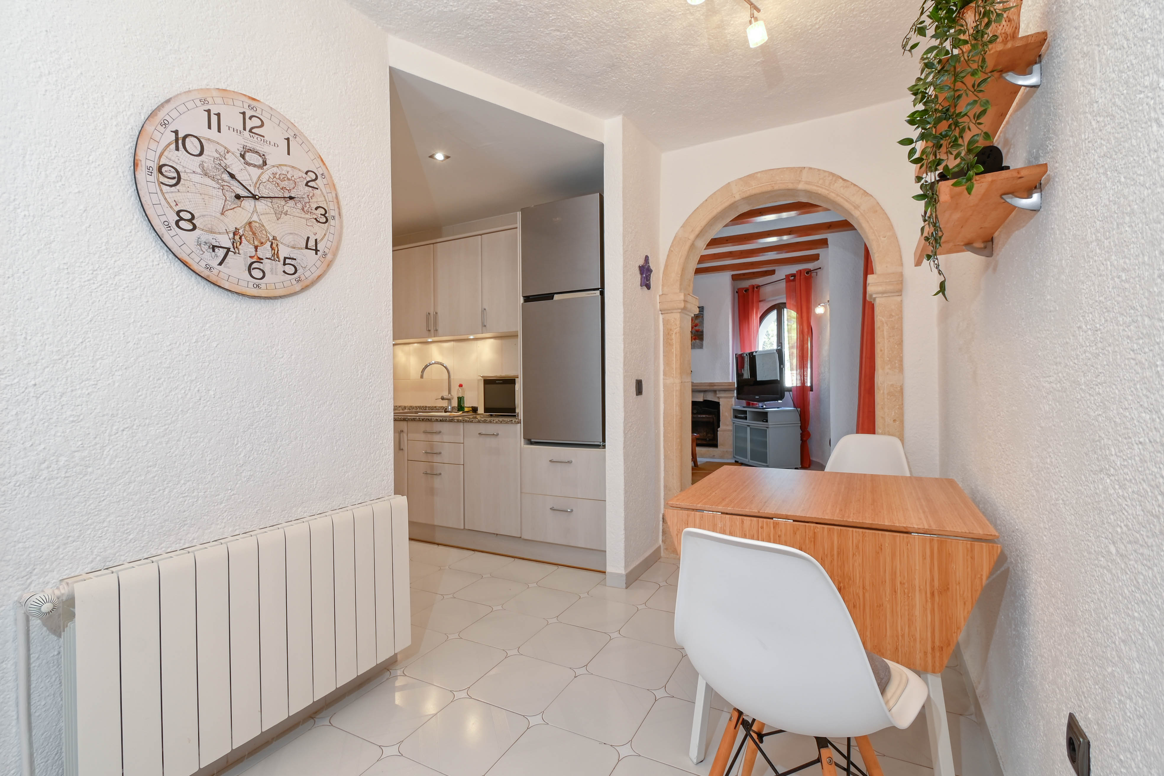 Kitchen and dining area