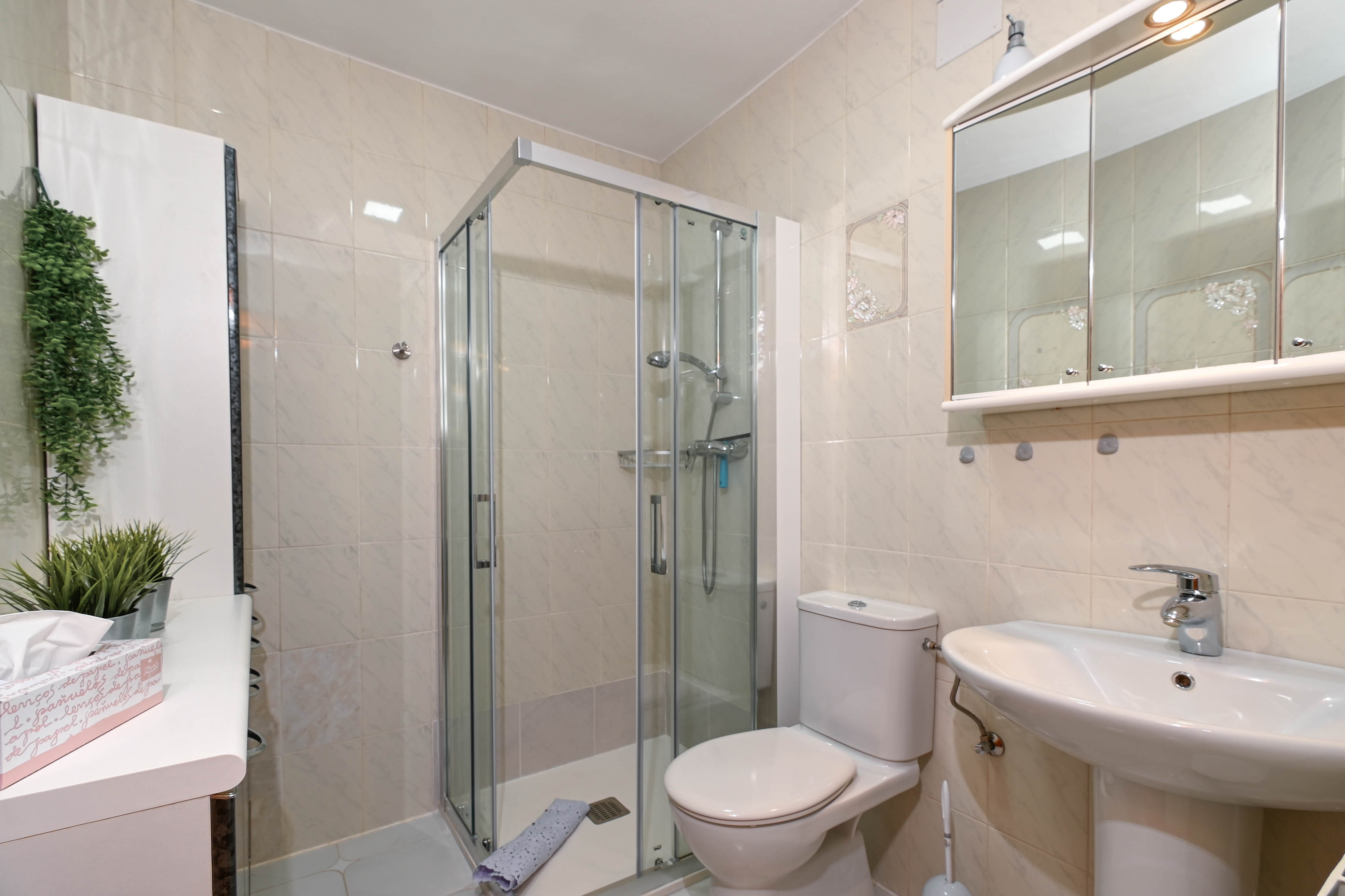 Bathroom with shower