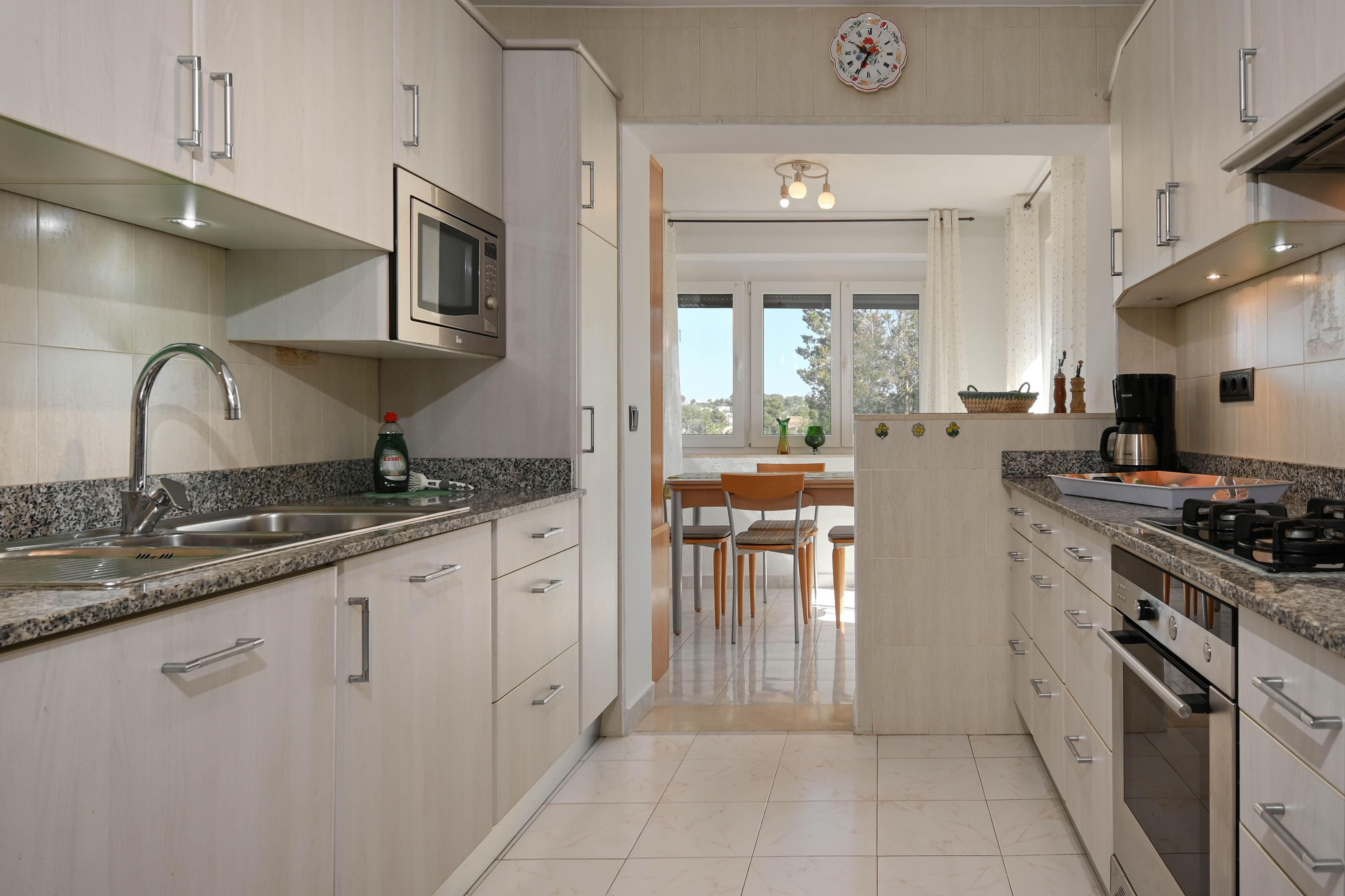 Kitchen with dining area