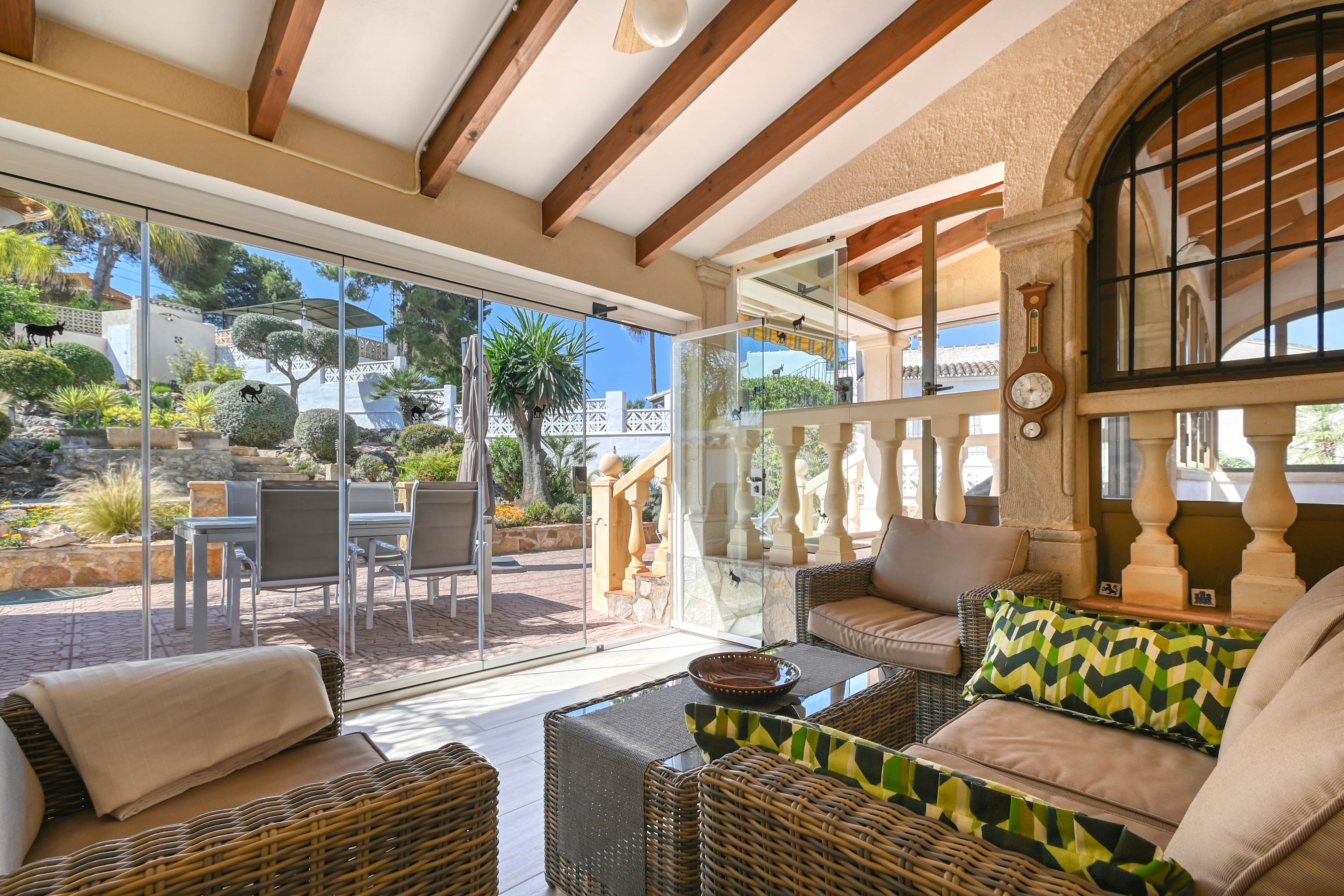 Glazed terrace