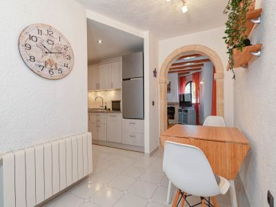 Kitchen and dining area