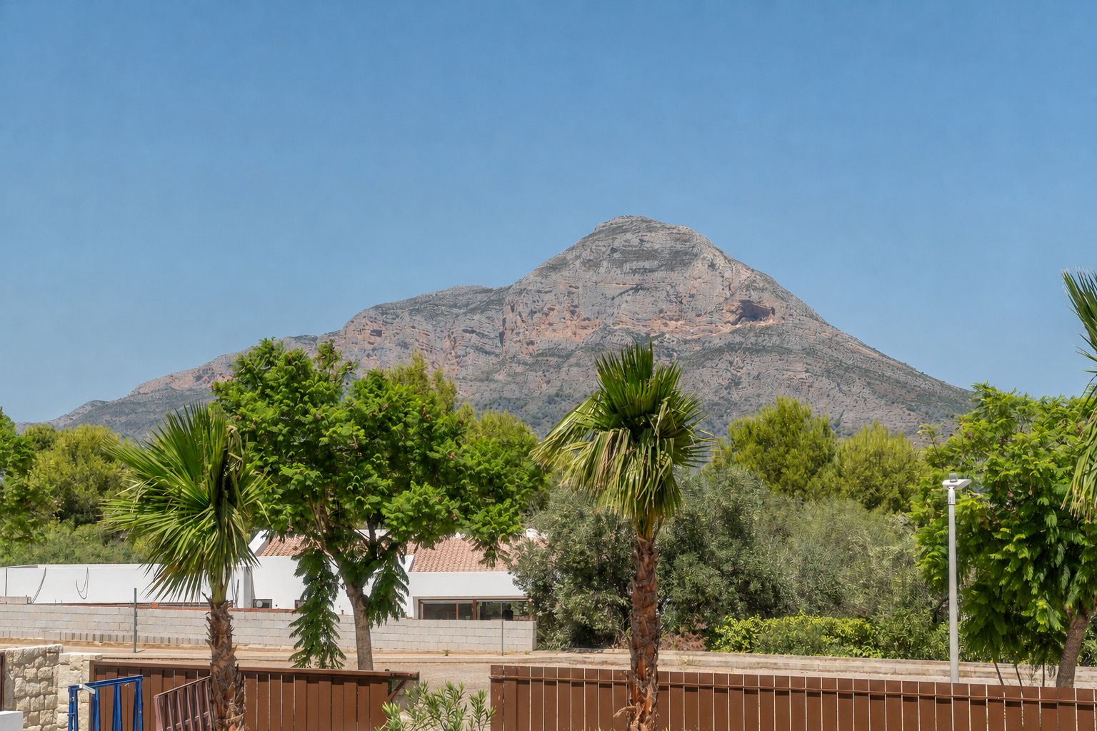 Montgó mountain view