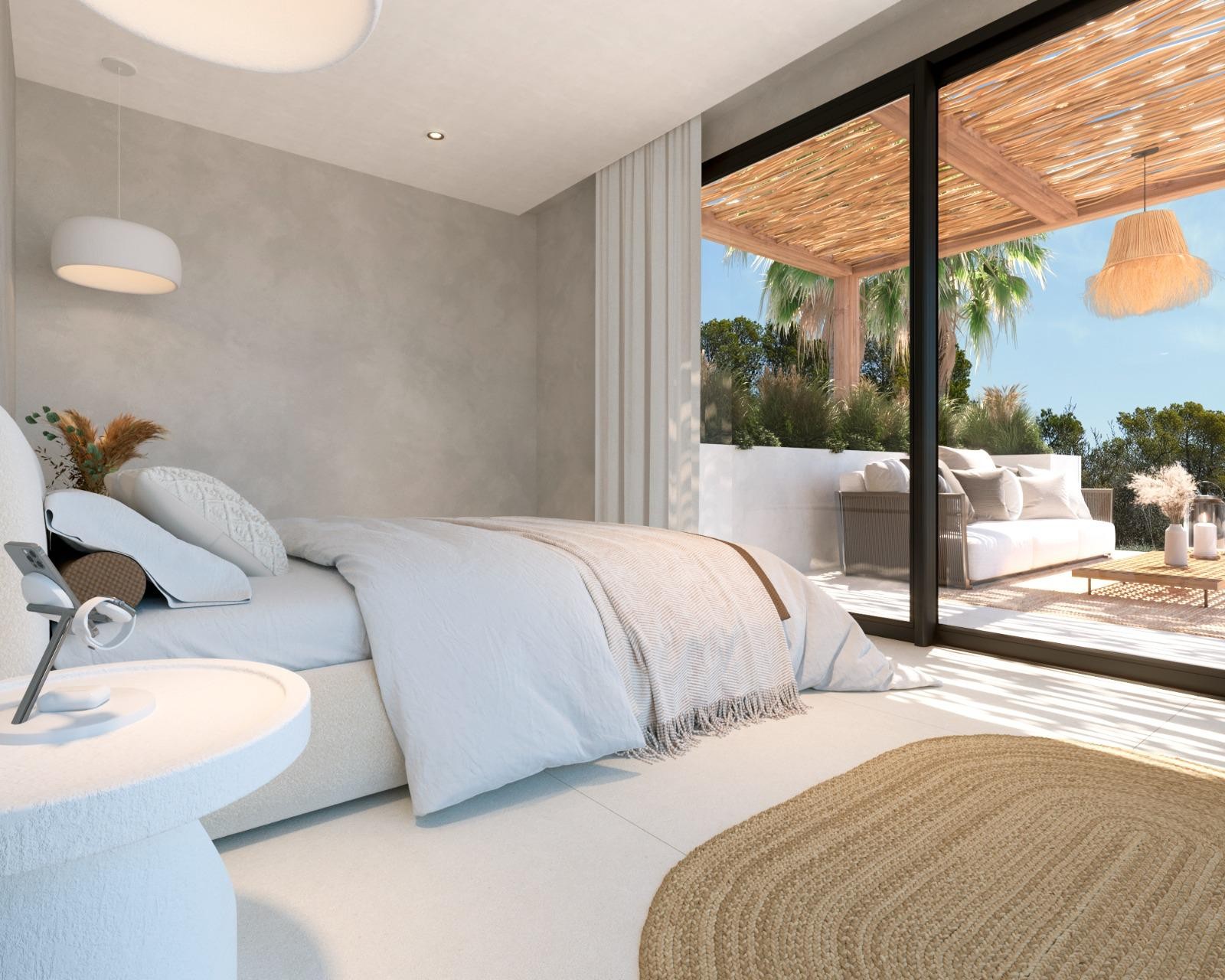 Bedroom with terrace