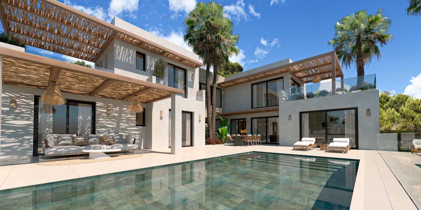 Swimming pool and outdoor terrace