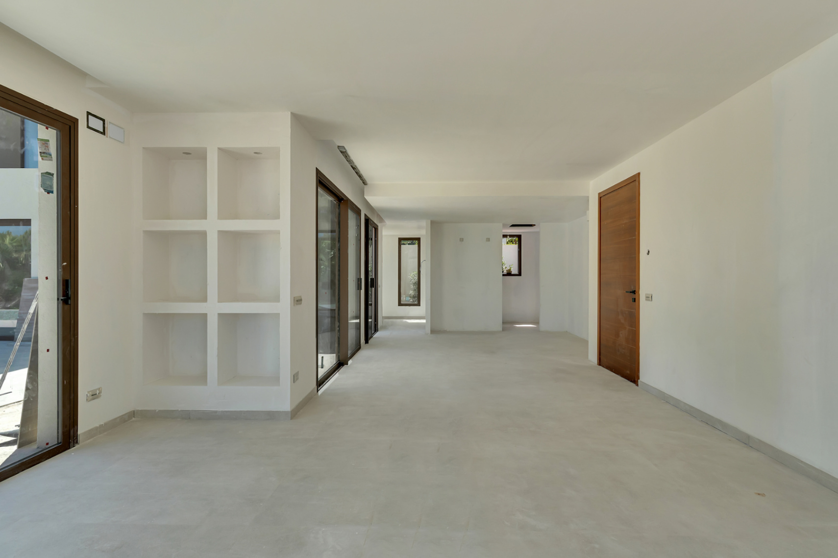 Open-plan living room interior