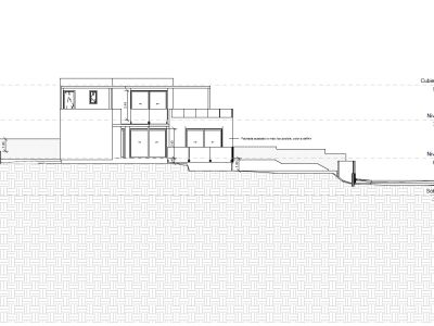 Architectural elevation plan