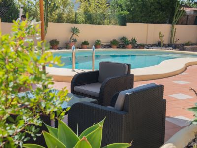 Pool area and terrace