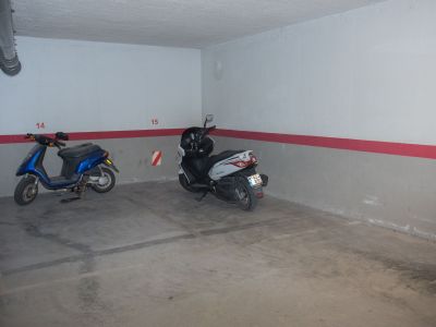 Underground parking space