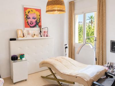 Bedroom with exterior window