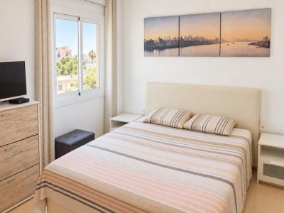 Bedroom with window