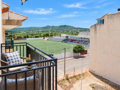 Balcony with open views