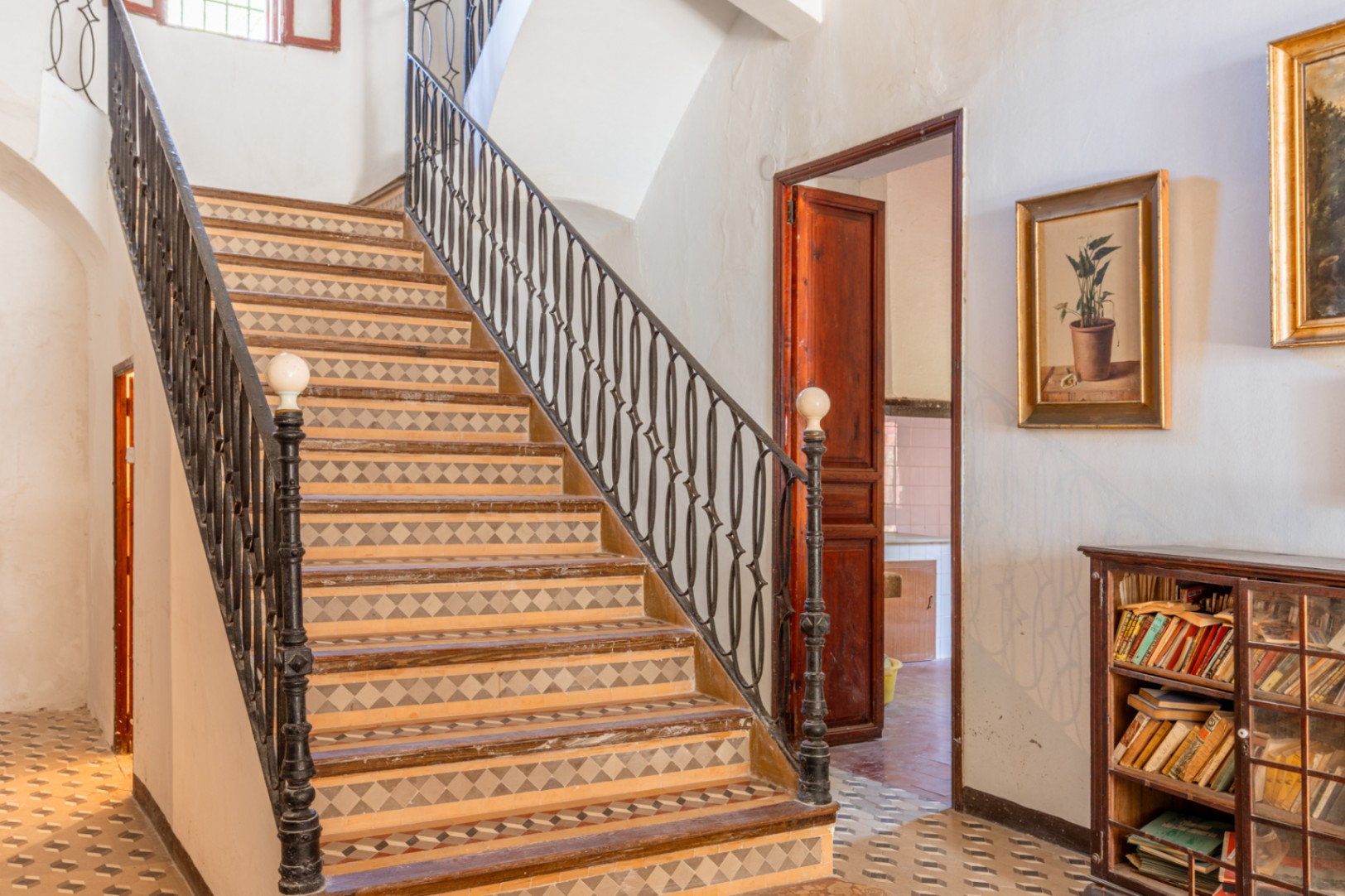 Interior staircase