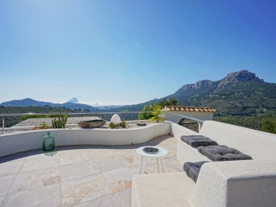 Terrace with panoramic views