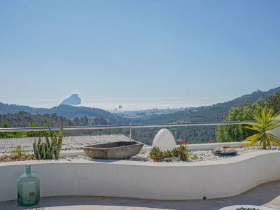 Terrace with panoramic views