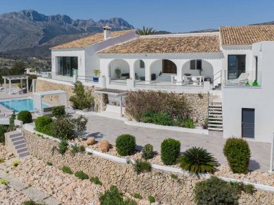 Villa exterior and terraces