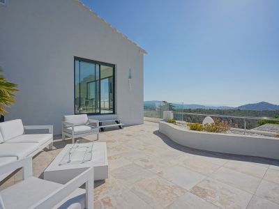 Terrace with panoramic views