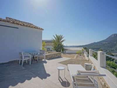 Terrace with panoramic views
