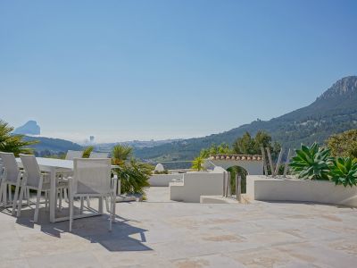 Terrace with panoramic views