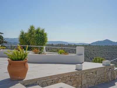Terrace with panoramic views