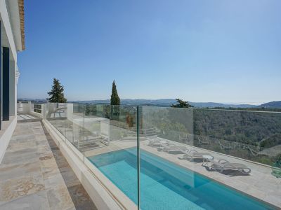 Terrace and pool with views