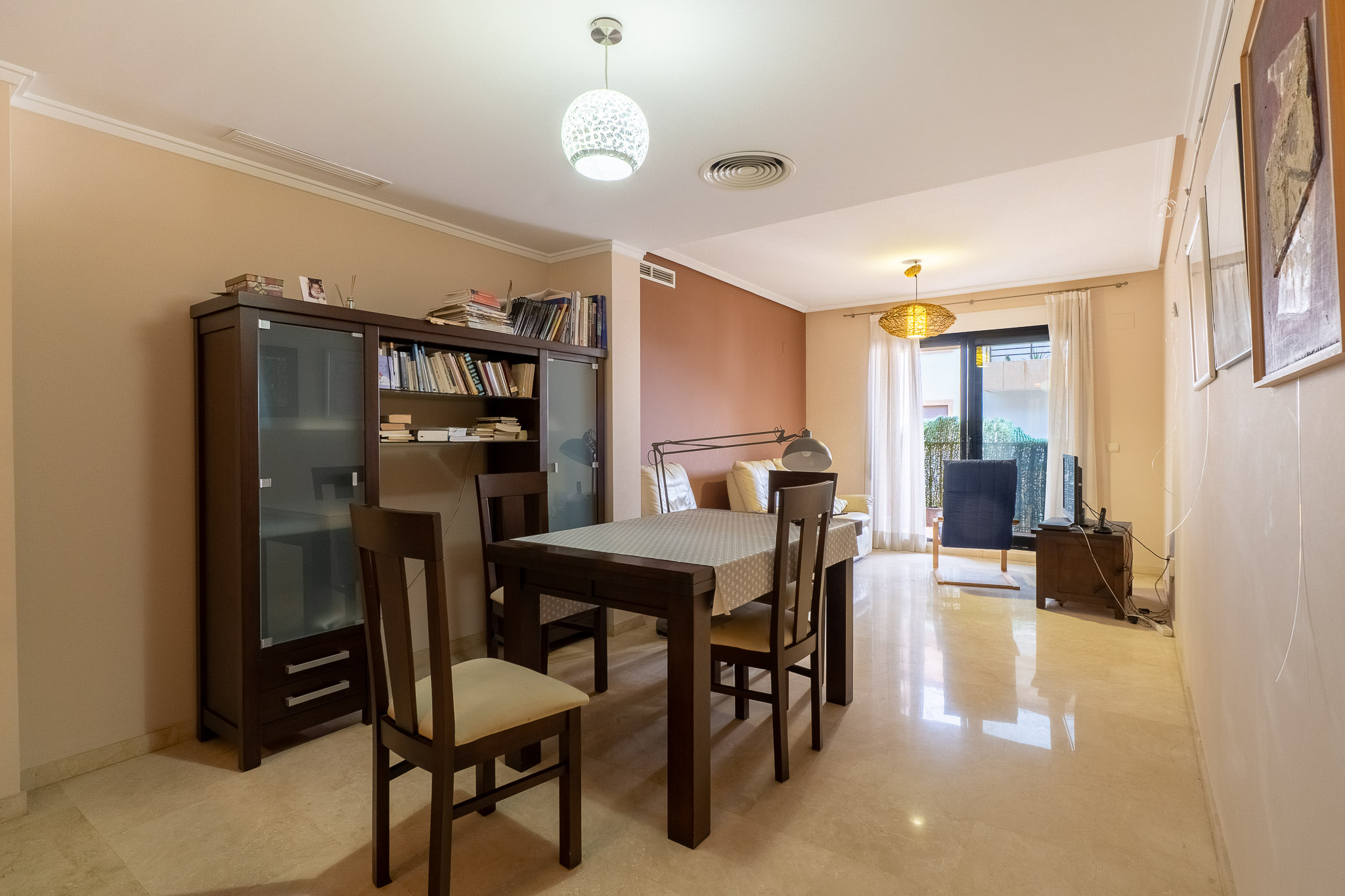 Living-dining room